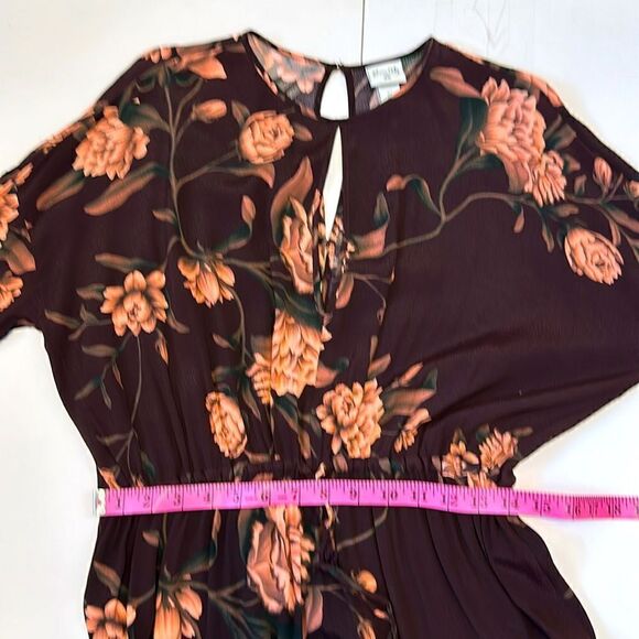 Johanna Ortiz x H&M flounced crepe women’s midi dress size S - Picture 12 of 12